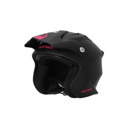 Casco ACERBIS jet aria helmet nero/fucsia